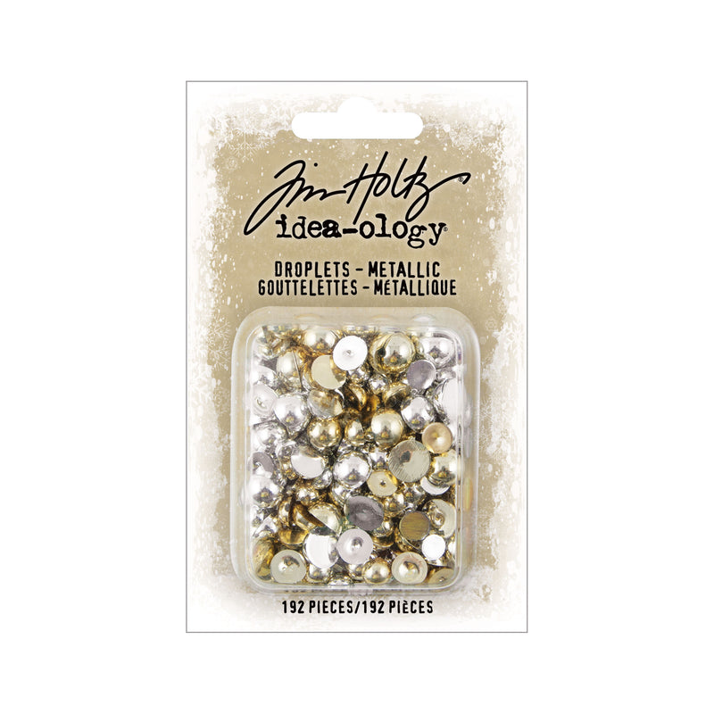 Tim Holtz Idea-Ology - Droplets Christmas - Silver & Gold, TH94289 2022