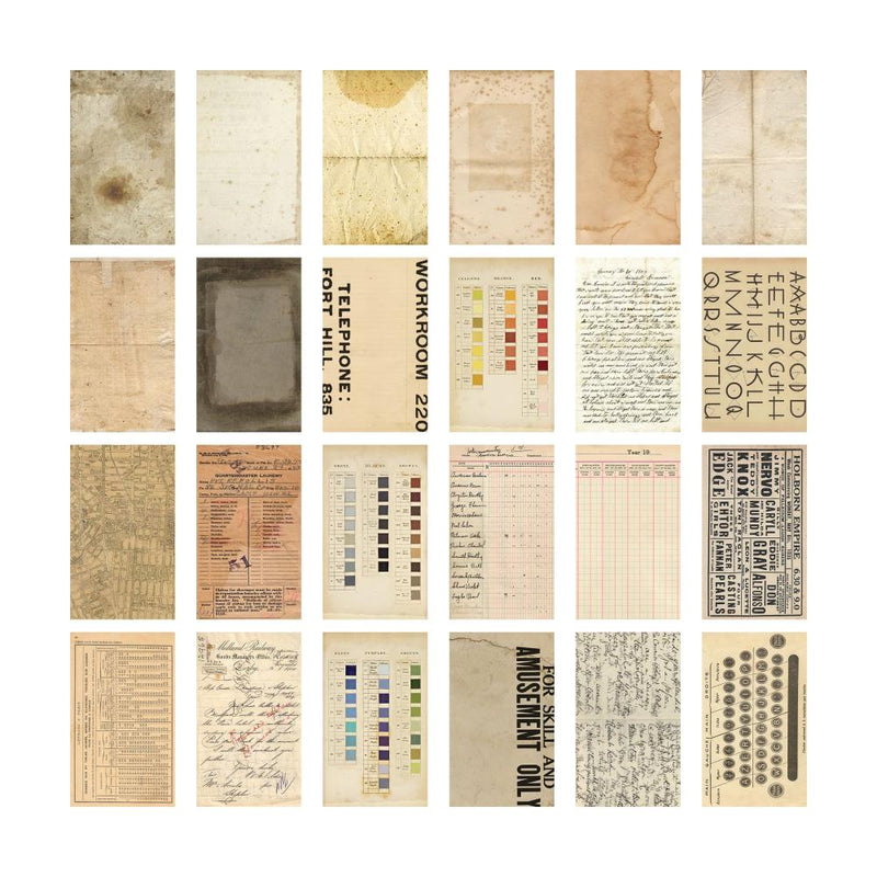 Tim Holtz Idea-ology Backdrops DS Cardstock - Volume