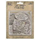 Tim Holtz Idea-ology Quote Chips - Layers, TH94320