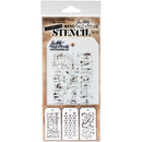 Stampers Anonymous Mini Layering Stencil Set 3Pc - Set