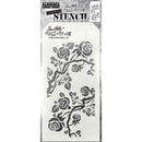Stampers Anonymous - Tim Holtz Layering Stencil - Thorned, THS162