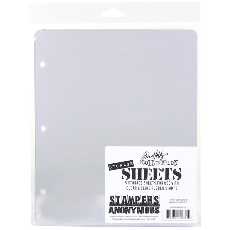 Stampers Anonymous Storage Sheets, THSTOR by: Tim Holtz