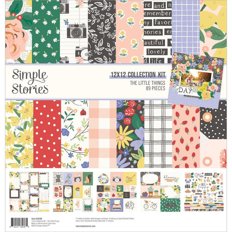 Simple Stories Collection Kit 12x12 - The Little Things, TLT20200