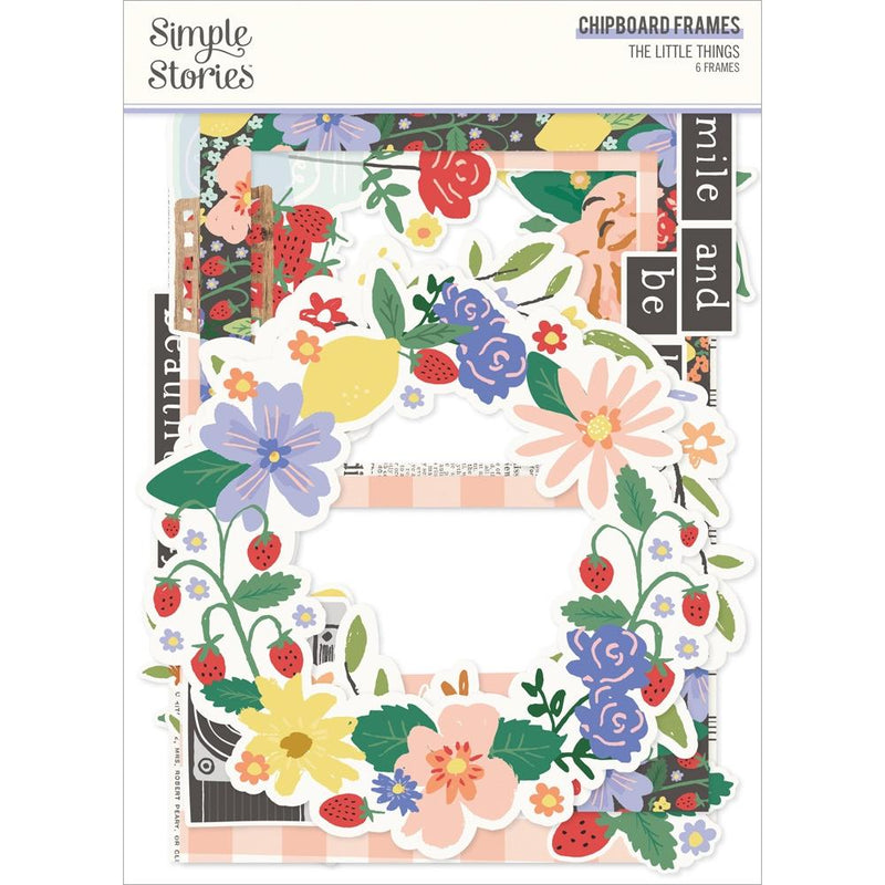 Simple Stories Chipboard Frames - The Little Things, TLT20222