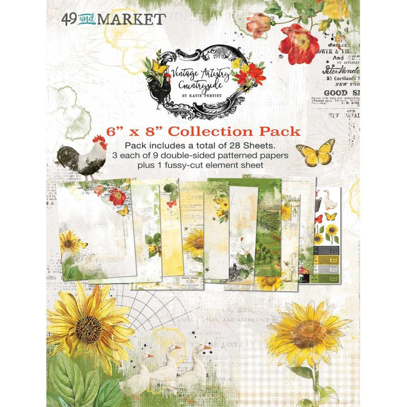49 & Market - Vintage Artistry Countryside - 6x8 Collection Pack, VAC38930