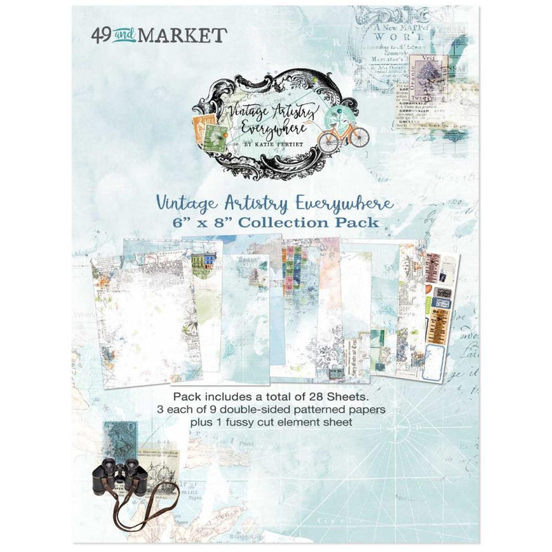 49 & Market 6x8 Collection Pack - Vintage Artistry Everywhere, VAE40629