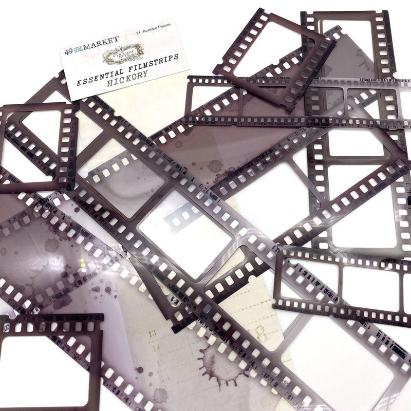 49 and Market Vintage Bits Essential Filmstrips - Hickory, VB37728