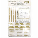 49 & Market Rub-On Transfers - Vintage Essentials 01, VE40254