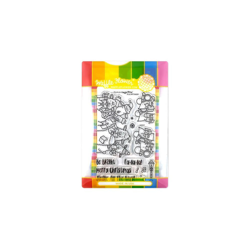 Waffle Flower Stamp & Die Combo - Fa-La-La, 420023 WAS $30.00