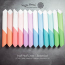 Waffle Flower Half-Half Lines - Botanical Paper Pad, WF120 WAS $10.00