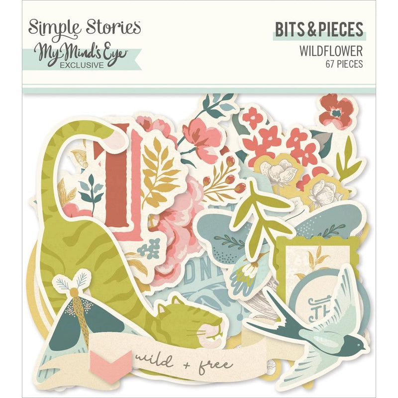 Simple Stories Bits & Pieces - Wildflower, WIL19517