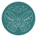 Spellbinders Brass Wax Seal With Handle - Mystic Butterfly, WS-012