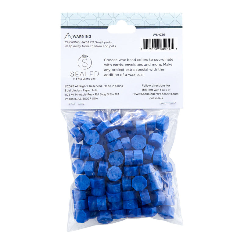 Spellbinders Wax Beads - Royal Blue, WS-036
