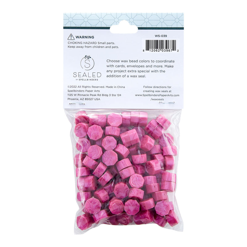 Spellbinders Wax Beads - Fuchsia, WS-039