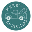 Spellbinders Brass Wax Seal with Handle - Christmas Truck, WS-049