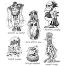 Stampers Anonymous Stamp Set - Monster Reunion CMS381 by: Tim Holtz