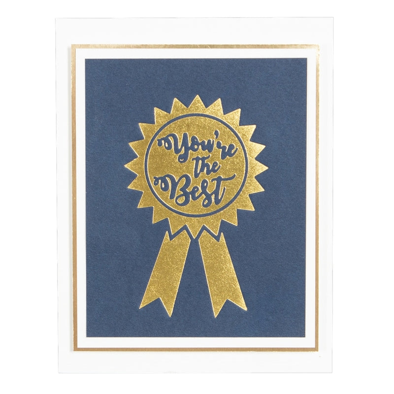 Glimmer Hot Foil Plate -  You're the Best, GLP-005 Retired
