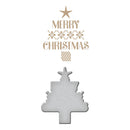 Glimmer Hot Foil Plate -  Merry Christmas, GLP-053 Retired