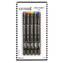 Letter It Colored Fineliner Pens 5Pc - Resort, LEI65845