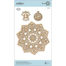Spellbinders Shapabilities Etched Dies - A Charming Christmas Collection by Becca Feeken - Charming Snowflake Doily, S5-380