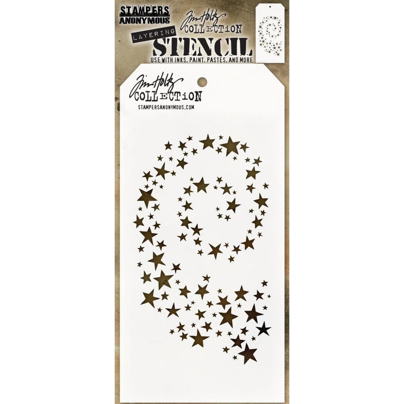 Stampers Anonymous - Tim Holtz Layering Stencil - Hocus Pocus, THS131